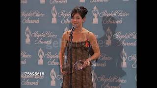Sandra Bullock Full Press Room Speech (1996 People's Choice Awards)