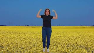 картинка: Патріотична руханка ,,Яка ти козачка, який ти козак''