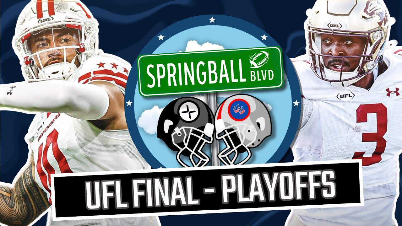 UFL FINAL | DC SILENCES ST. LOUIS TO CLAIM XFL CONF. | PANTHERS PULL IT OFF | Springball Boulevard