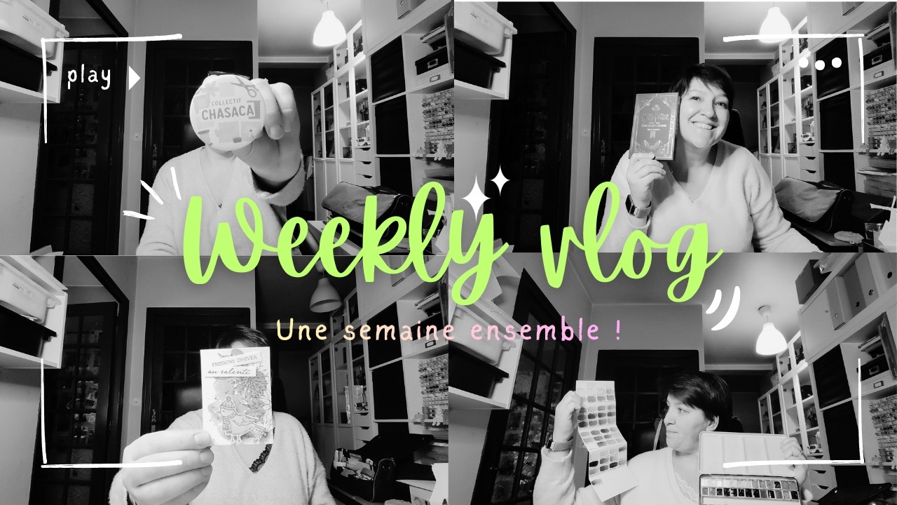 [VLOG 5.2026] je suis en vacances, mes derniers ATC, et mes nouvelles aquarelle !