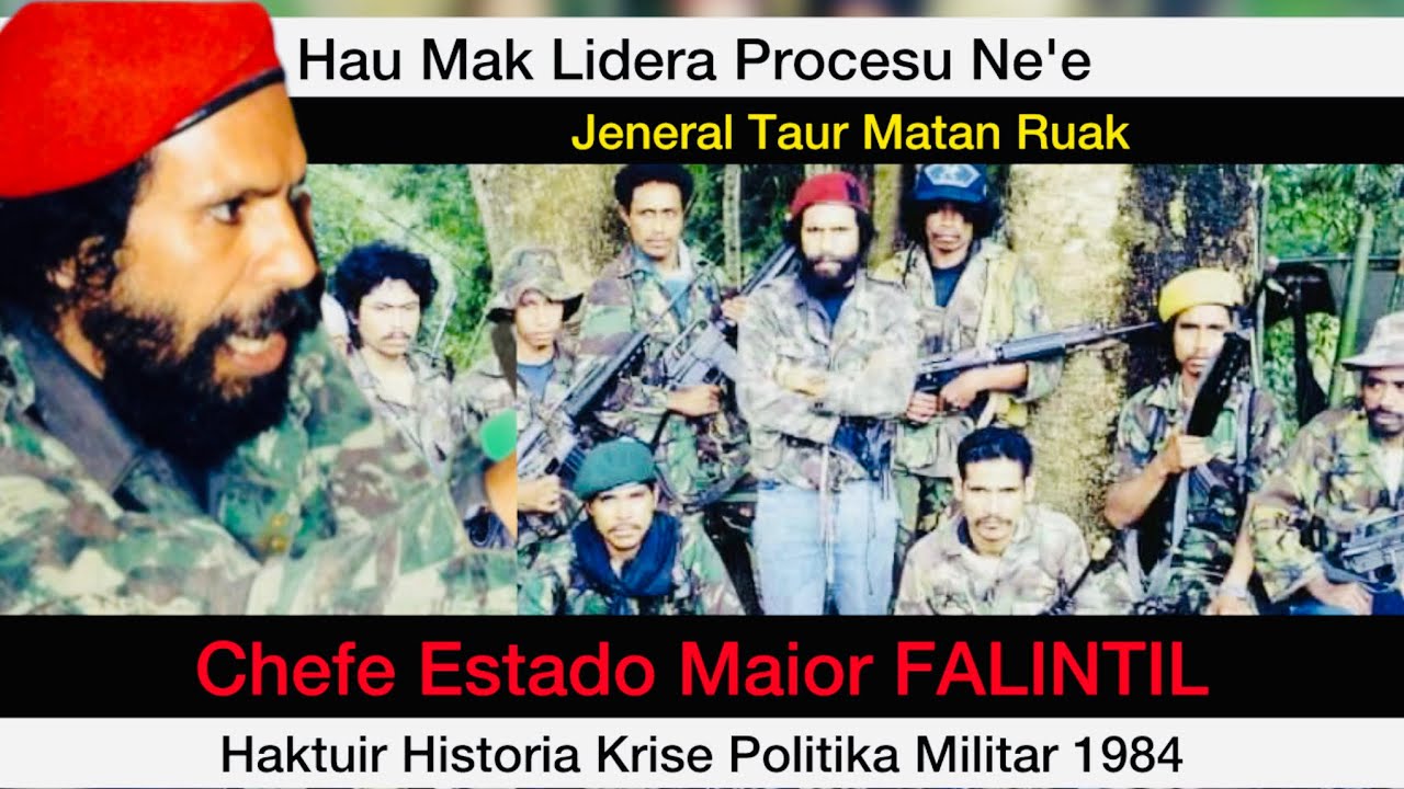JTMR Haktuir Krise Polítika Militar Iha Fileira FALINTIL Nian 1984 