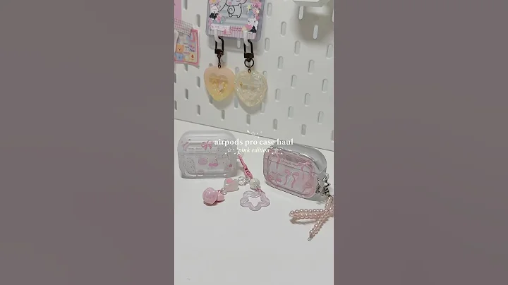 Cute airpods case haul🌷🎀 #airpods #airpodspro #airpodscase #casehaul #case #aesthetic