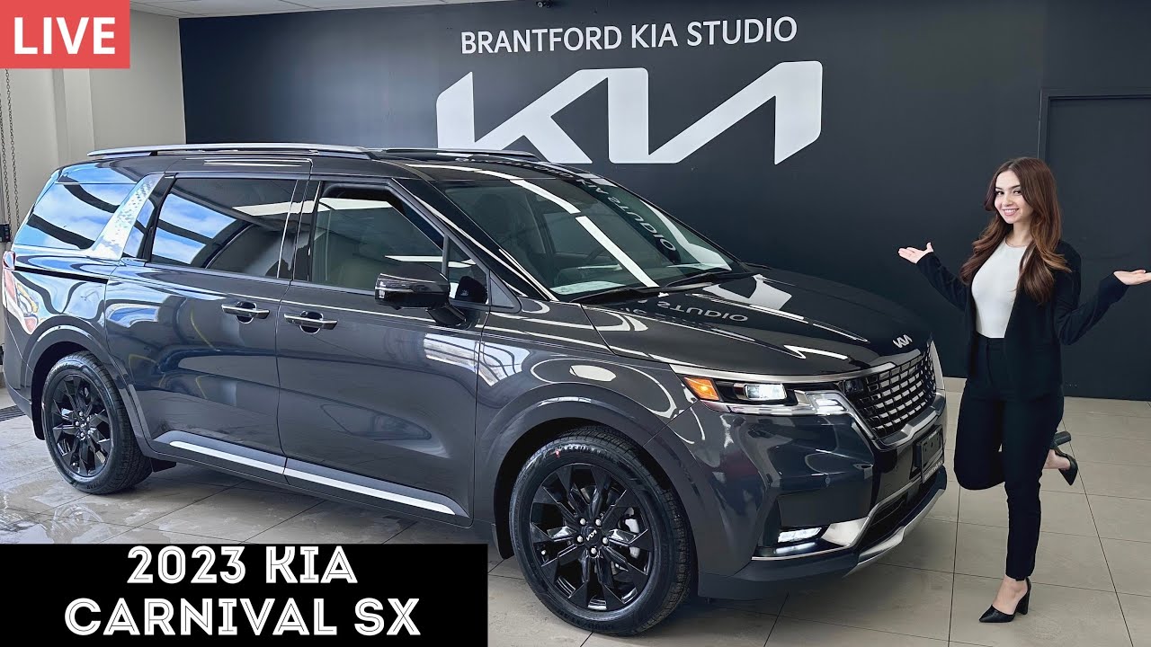 LIVE: 2023 KIA Carnival SX - So Cool You Wouldn't Believe It's A