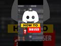 How To Ban Users From Discord Server #discord #discordtutorials #discordmoderator