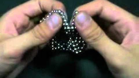 TetraMag - neodymium magnetic spheres - make this cool shape