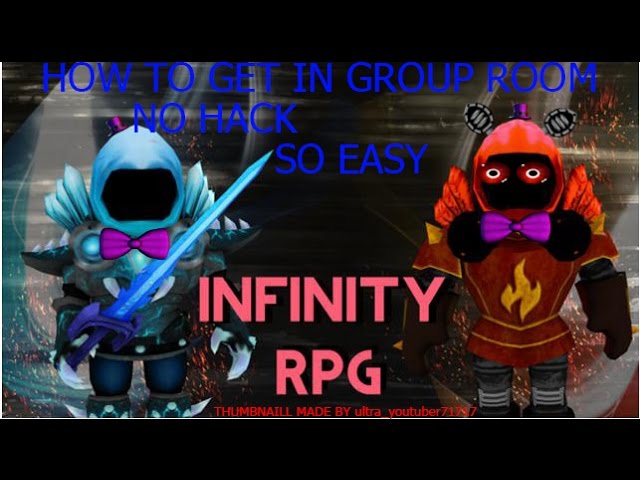 How To Get Into The Group In Infinity Rpg Roblox Update Youtube - infinity rpg group for roblox