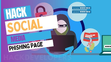 Make a phishing website how Hackers attack your social media accounts