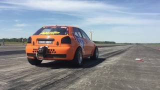 Turboscheune Test & Tune 1/4 Meile Drag Racing 22.05.2016