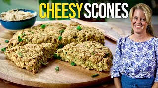 NEED SCONES?! Make My Easy Cheesy PlantBased Zucchini Scones