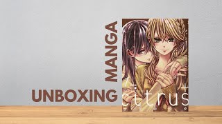 Unboxing Citrus Vol.1 Special Edition - Saburouta Yuri Manga