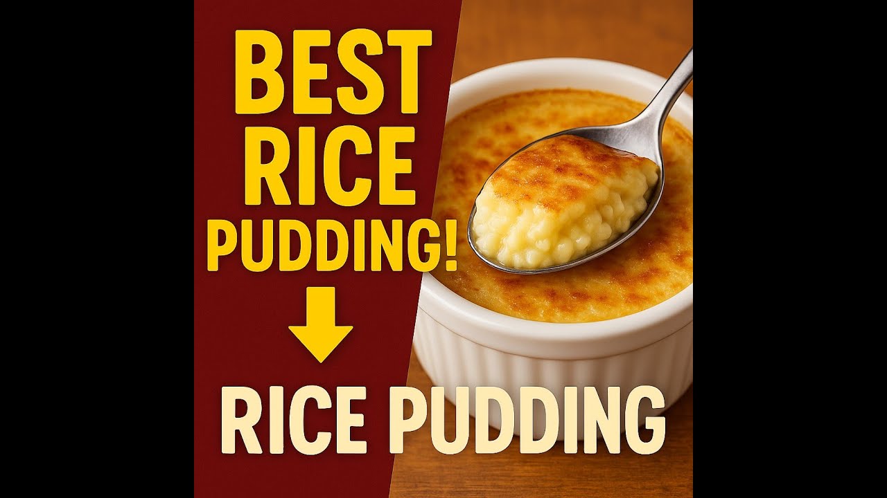 The BEST Rice Pudding You’ll Ever Bake (So Easy!)