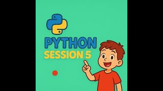 Python Online Class - Session 5