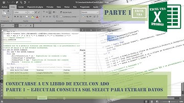 Conectarse a un Libro de Excel con ADO Parte 1 – Ejecutar Consulta SQL Select para Extraer Datos