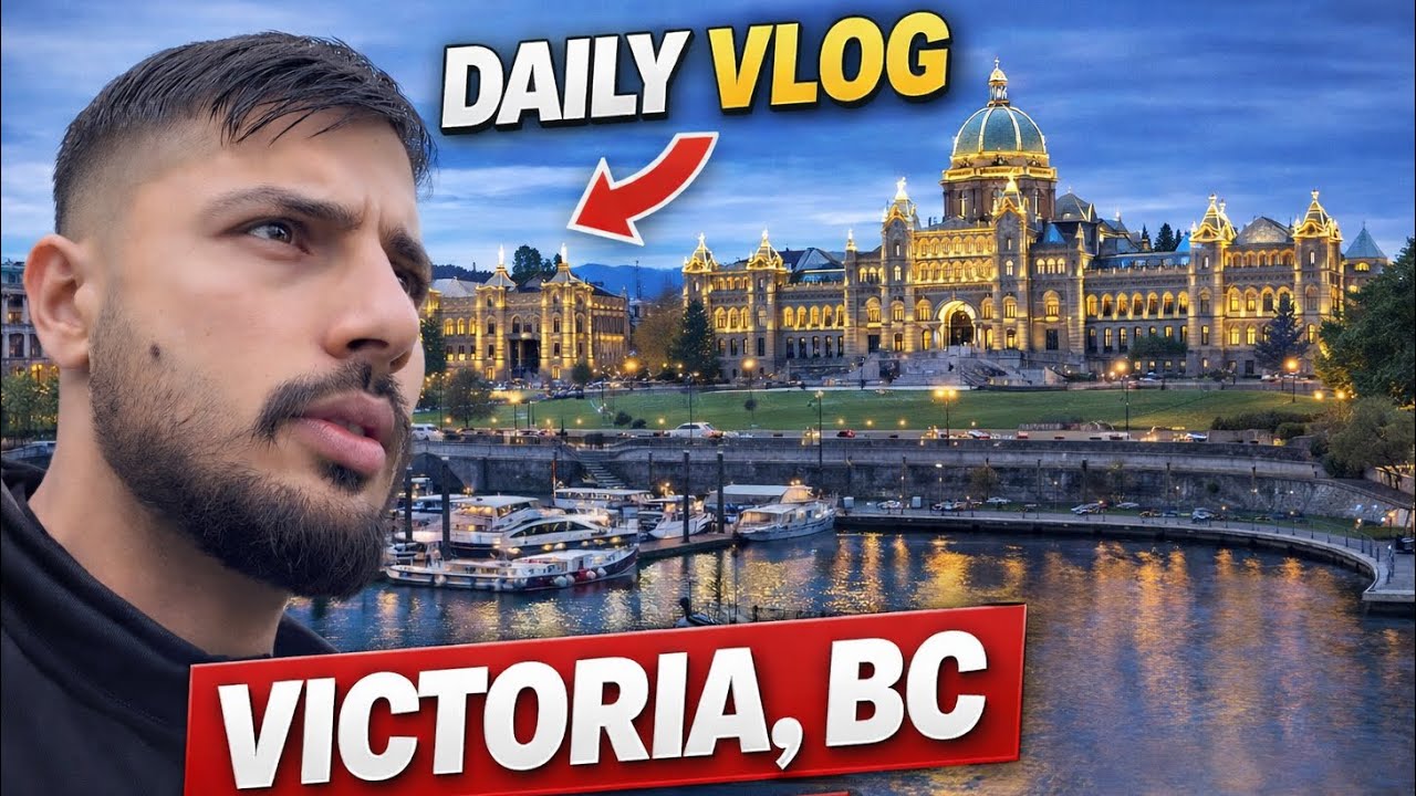 A Day in Victoria, BC | Daily Vlog in Canada 🇨🇦 | Hindi vlog 