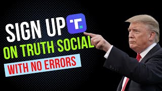 How To Sign Up On Trump's TRUTH Social App Worldwide With No Errors. screenshot 5