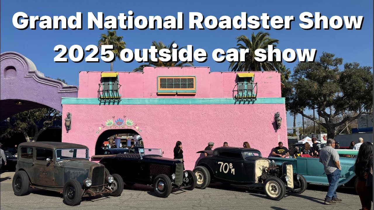 GNRS 2025 …. The huge outside car show with some of the Suede Palace drive out
