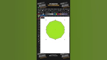 CorelDraw Tips | Use Distort Tool #coreldraw #design  #graphicdesigner