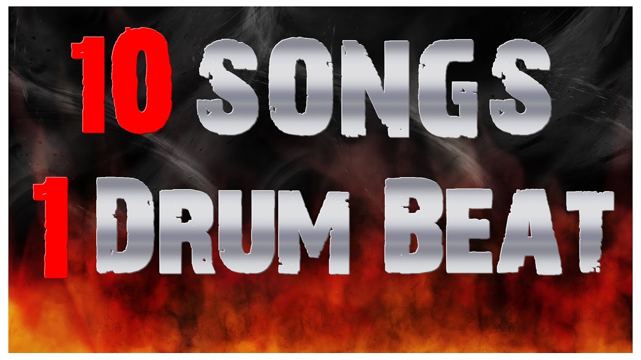 10 SONGS 1 DRUM BEAT Music Room Studio YouTube