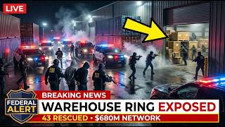 FBI & ICE STORM Border Shipping Warehouse — 43 Victims Rescued, $680M Smuggling Ring Exposed!