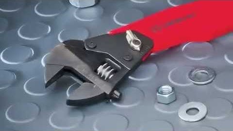 MROTV - Crescent Ratcheting Adjustable Wrench ATR28