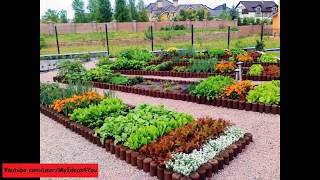 Raised garden beds ideas - backyard vegetable garden design ideas