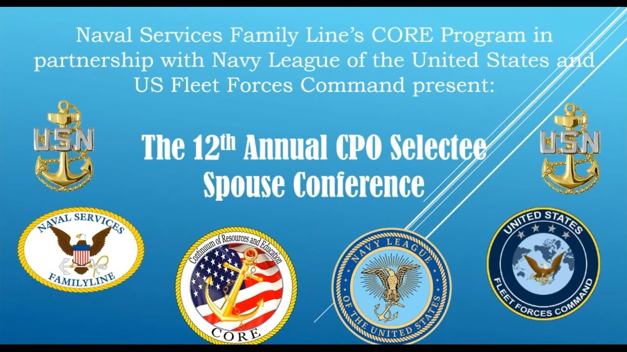 FY-21 CPO Selectee Spouse Conference Videos and Handouts