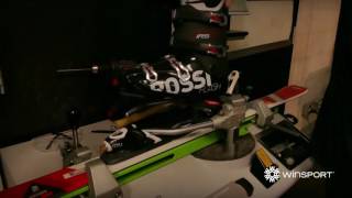 Ski binding test