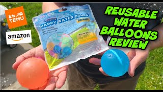 Happy Water Balloons || Reusable Water Balloons || Magnetic Balloons || Review || Temu Review screenshot 4