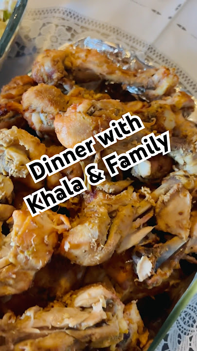 Dinner at my Khala’s place ,Evening surrounded by love & family🏡 #dawat #dinner #family #familytime