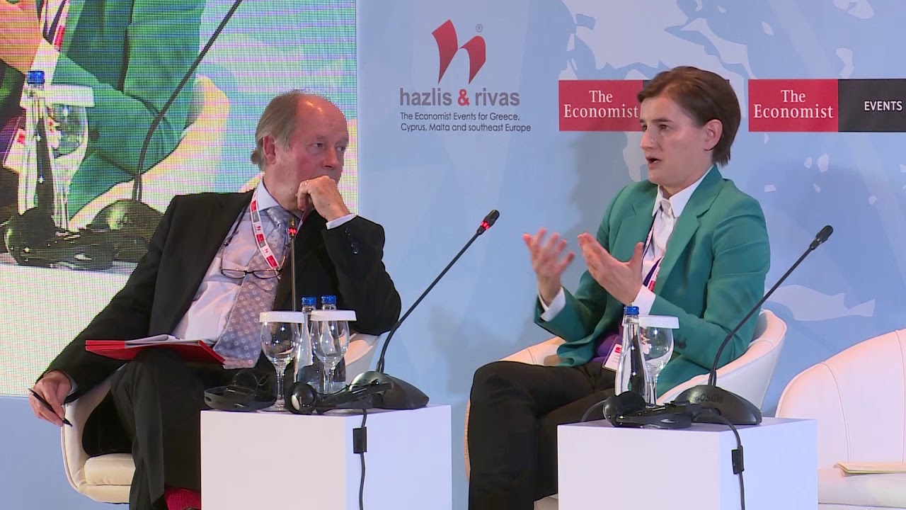 Ana Brnabić at The Economist's Seventh EU-Southeast Europe Summit