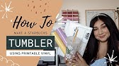 how to use cricut printable vinyl youtube