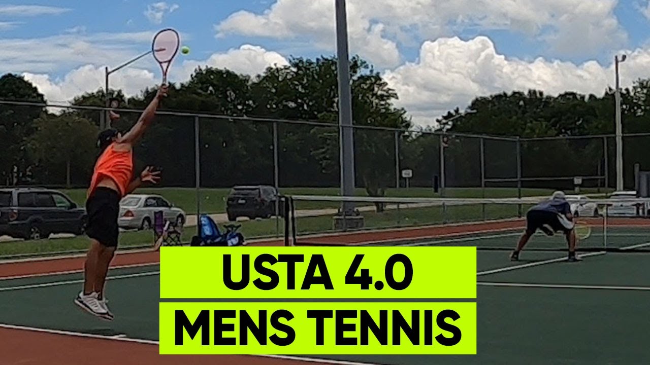 USTA Rated 4.0 | Mens Doubles Tennis Match - YouTube