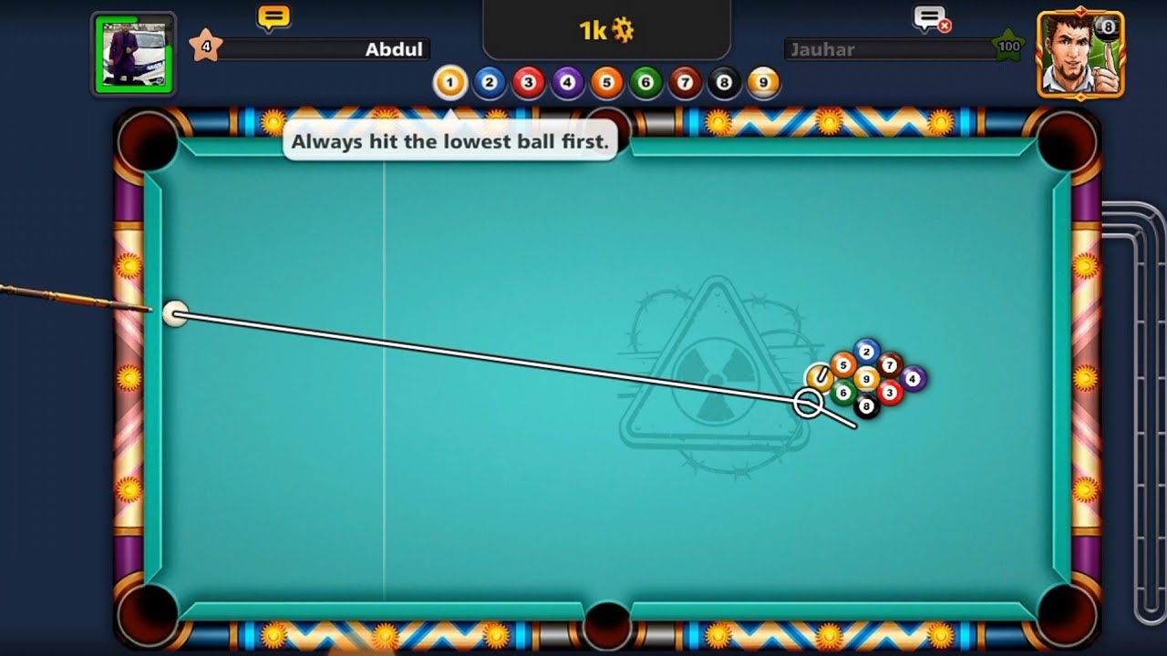 Game 9 8 ball pool game/9 ball play - YouTube