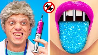 Ma Dent🦷!! Enfant VS Médecin en Prison || Appareils & Gadgets Cools pour Parents Malins par Gotcha!