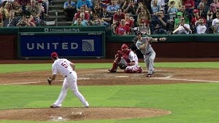 MIA@PHI: Gillespie lines an RBI double in the 7th