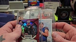 TAG Graded cards and opening a Panini Obsidian Redemption Pack
