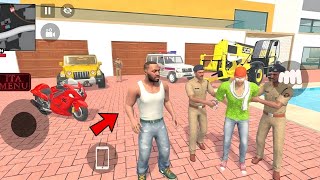 😡 Police Arrested Franklin 🚨💥 Indian Theft Auto 😱💥 Indian Bike Driving 3d💥🤩New Update New Cheat Code screenshot 1