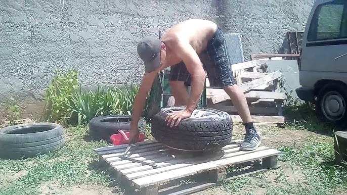 Décoller et monter ses pneus soi-même en les équilibrant. - Vidéo  Dailymotion