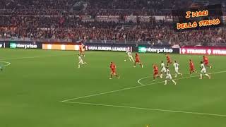 Roma-Bayer Leverkusen 0-2, i gol di Wirtz e Andrich, le coreografie e gli highlights