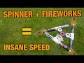 FIDGET SPINNER + FIREWORKS = INSANE!! + giveaway