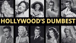 MOST CLUELESS 10 Dumbest Hollywood Icons Everyone Laughed At