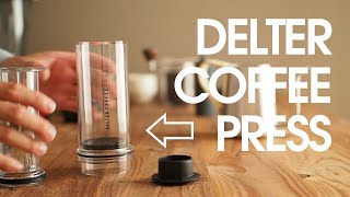 デルターコーヒープレスの使い方/How to use ⅮELTER COFFEE PRESS[偏愛日誌#3]