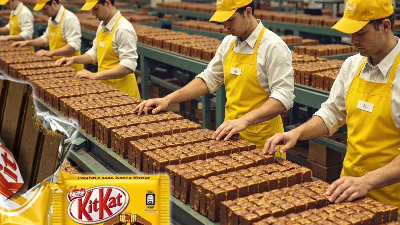 Inside a KitKat Factory How 8 Million Chocolate Bars Are Made Every Day