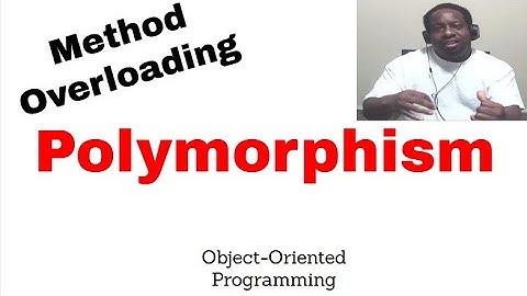 ✔ Intro To Polymorphism / Method Overloading (OOP