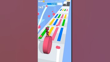 Layers roll (Level 33) || Android gameplay #shorts