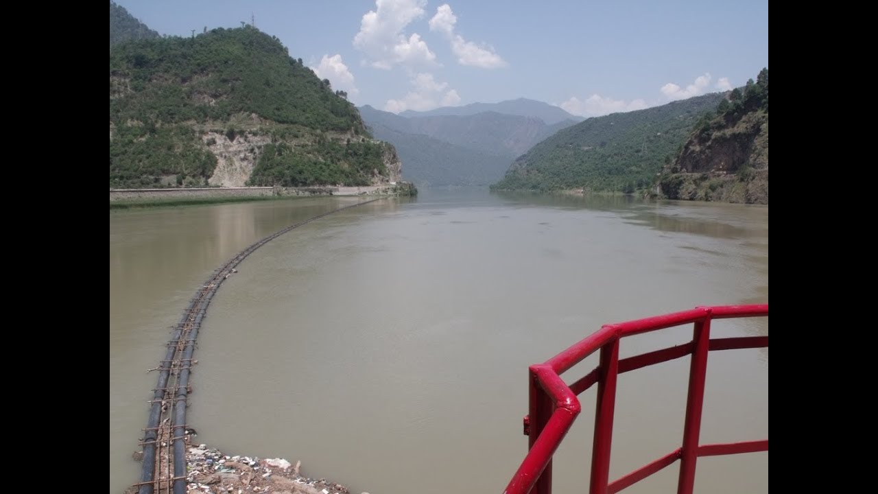 Salal Hydroelectric Power Station On River Chenab, Jammu And Kashmir, HD Video YouTube