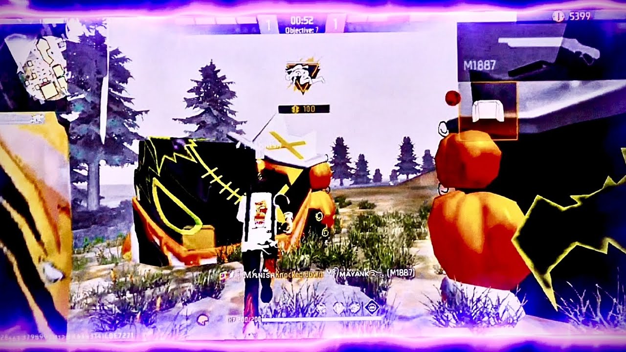 Epic Free Fire Clash! | 🔥 Insane Kills + M1887 Domination | 💥