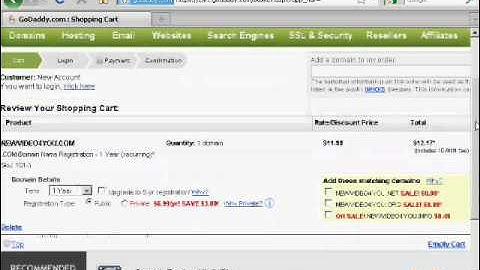 How To Register A Domain Name - Internet Marketing Video Tutorials