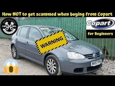 How Not to get scammed when buying cars from Copart