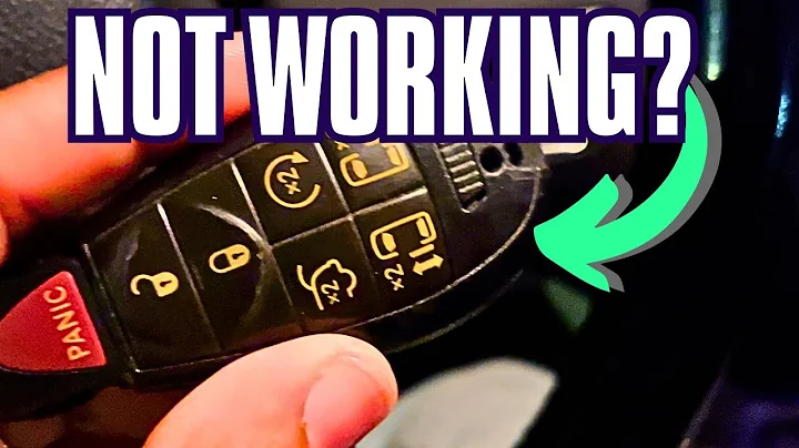 Having Issues with Your Dodge Key Fob? Try This